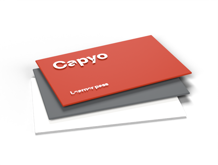 Capyo learner passes